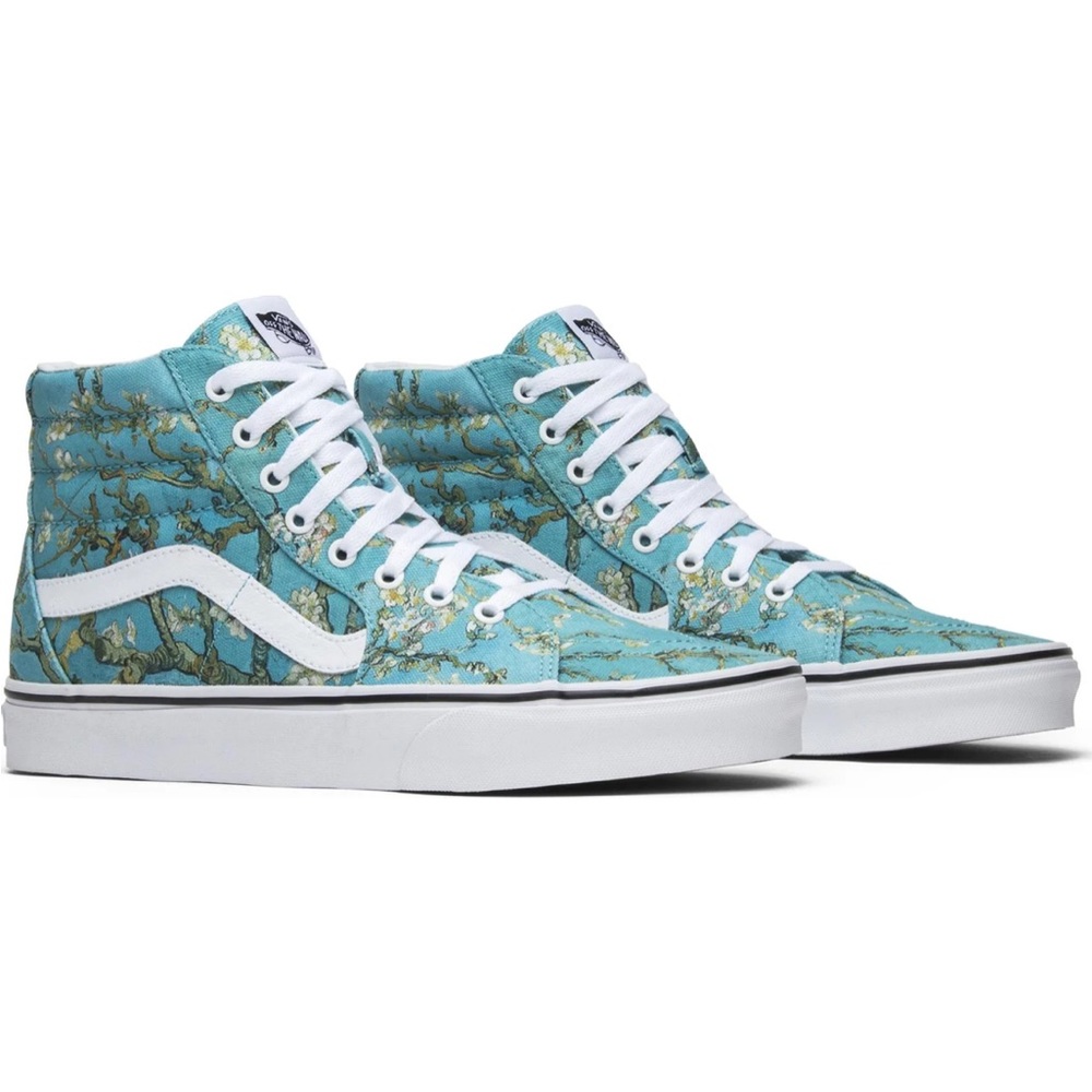 2018 Vincent Van Gogh x Sk8-Hi 'Almond Blossom' NWOT